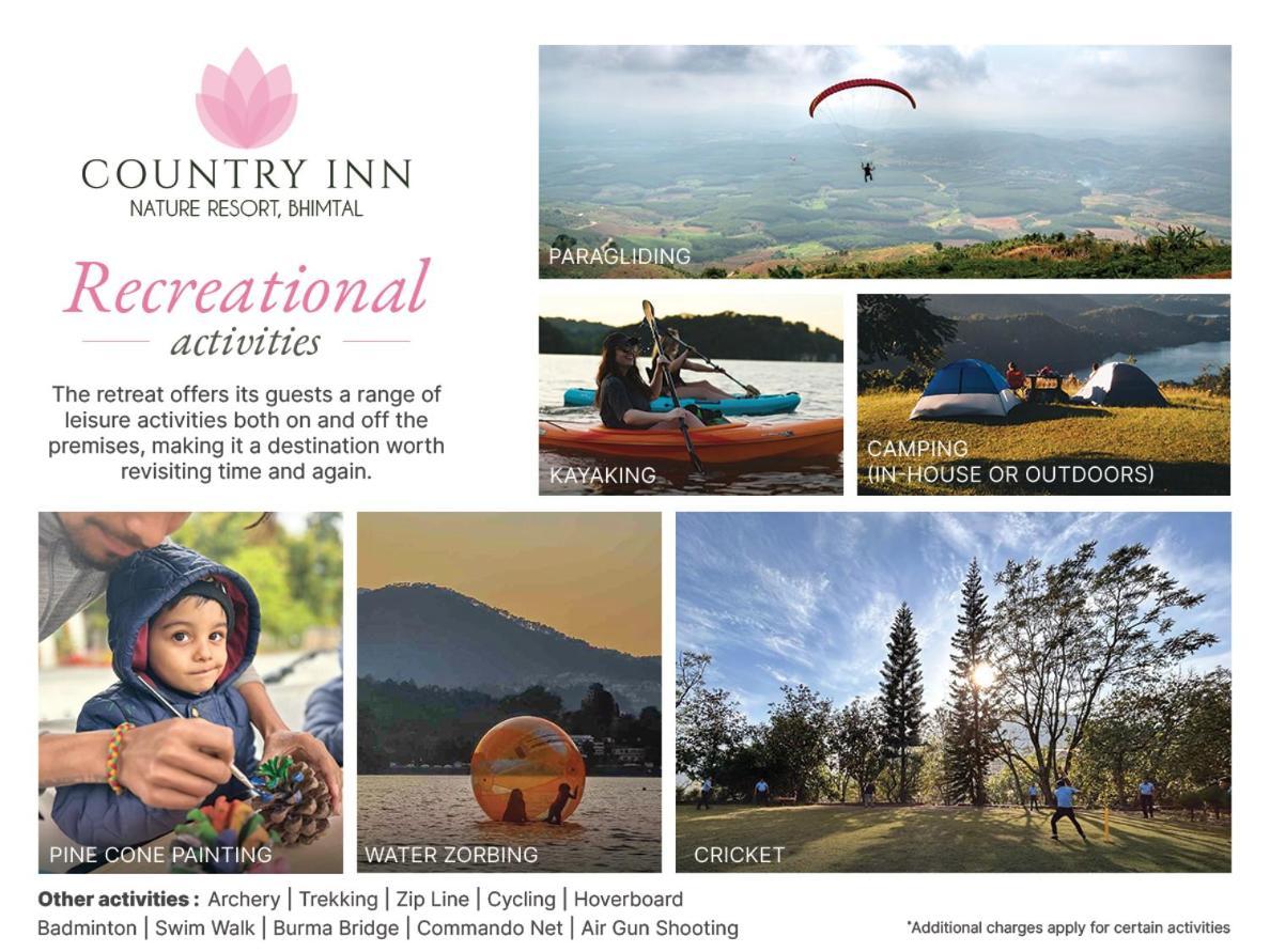 Country Inn Nature Resort Bhīm Tāl Exteriör bild